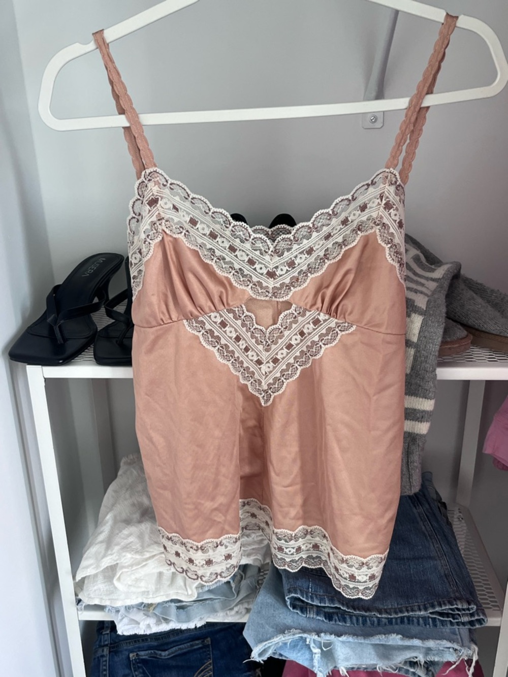 vintage boho free people slip